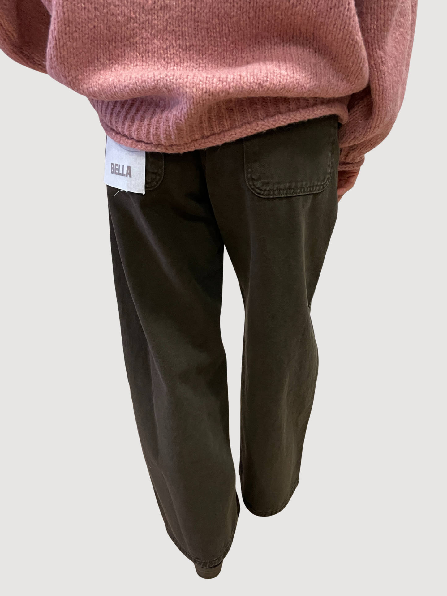HAVEONE - Jeans Bella fondente a palazzo dritto