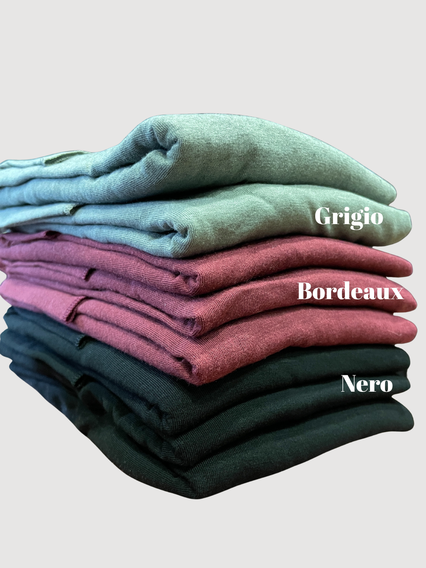 FDB - Maglia in cashmere e modale a collo alto - più colori