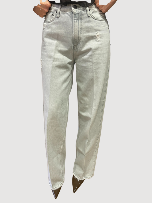 VICOLO - Jeans Xenobia a palazzo in denim chiaro