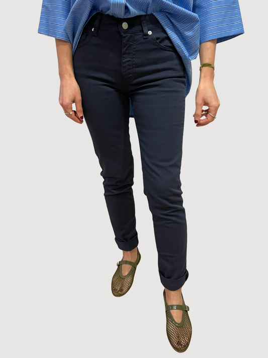 VICOLO - Jeans Daisy slim fit blu notte elasticizzato