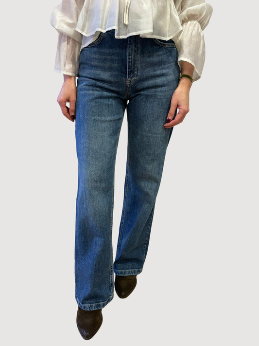 HAVEONE - Jeans London a vita alta a palazzo dritto