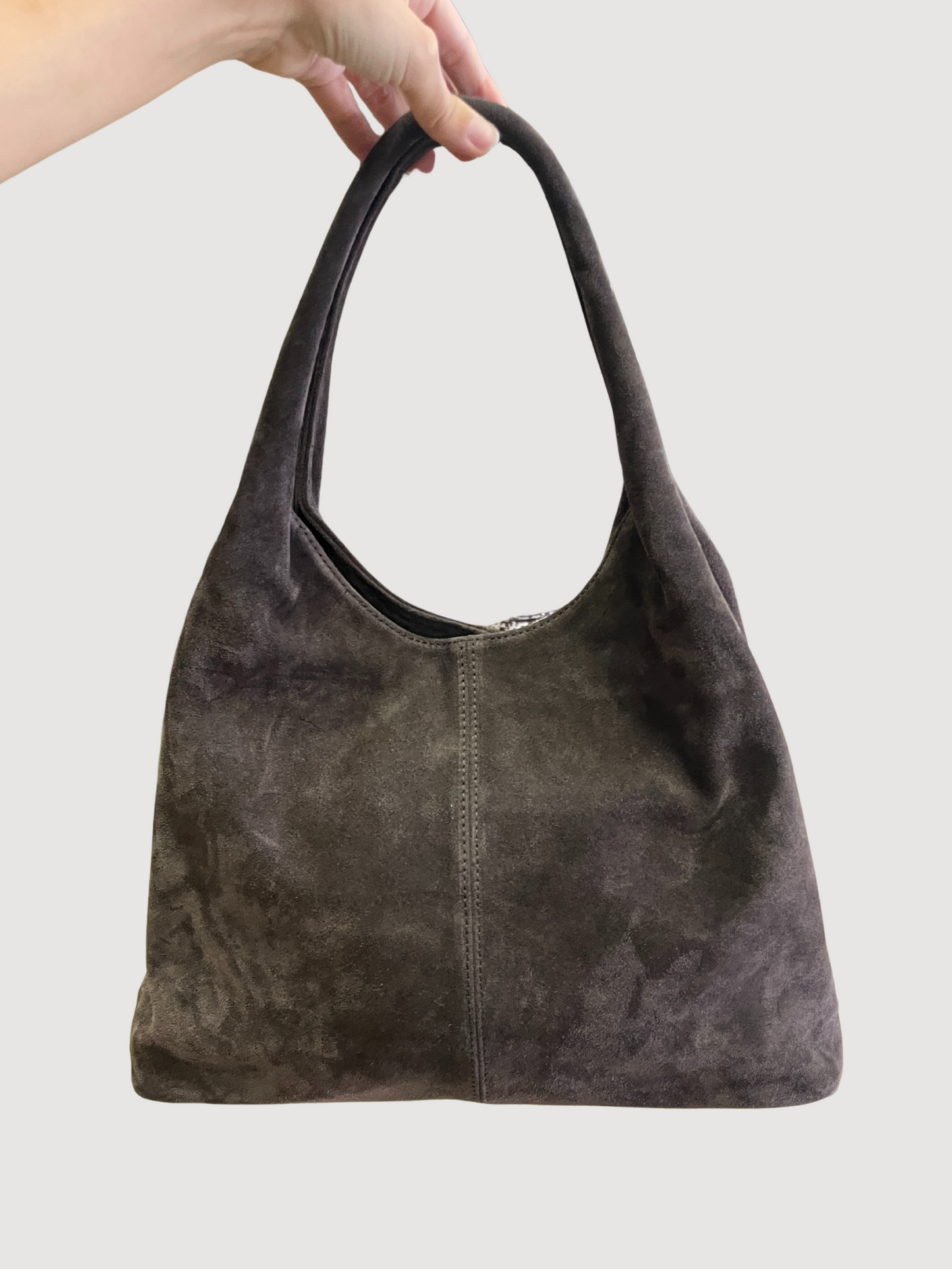 Borsa in pelle grande con manici - più colori