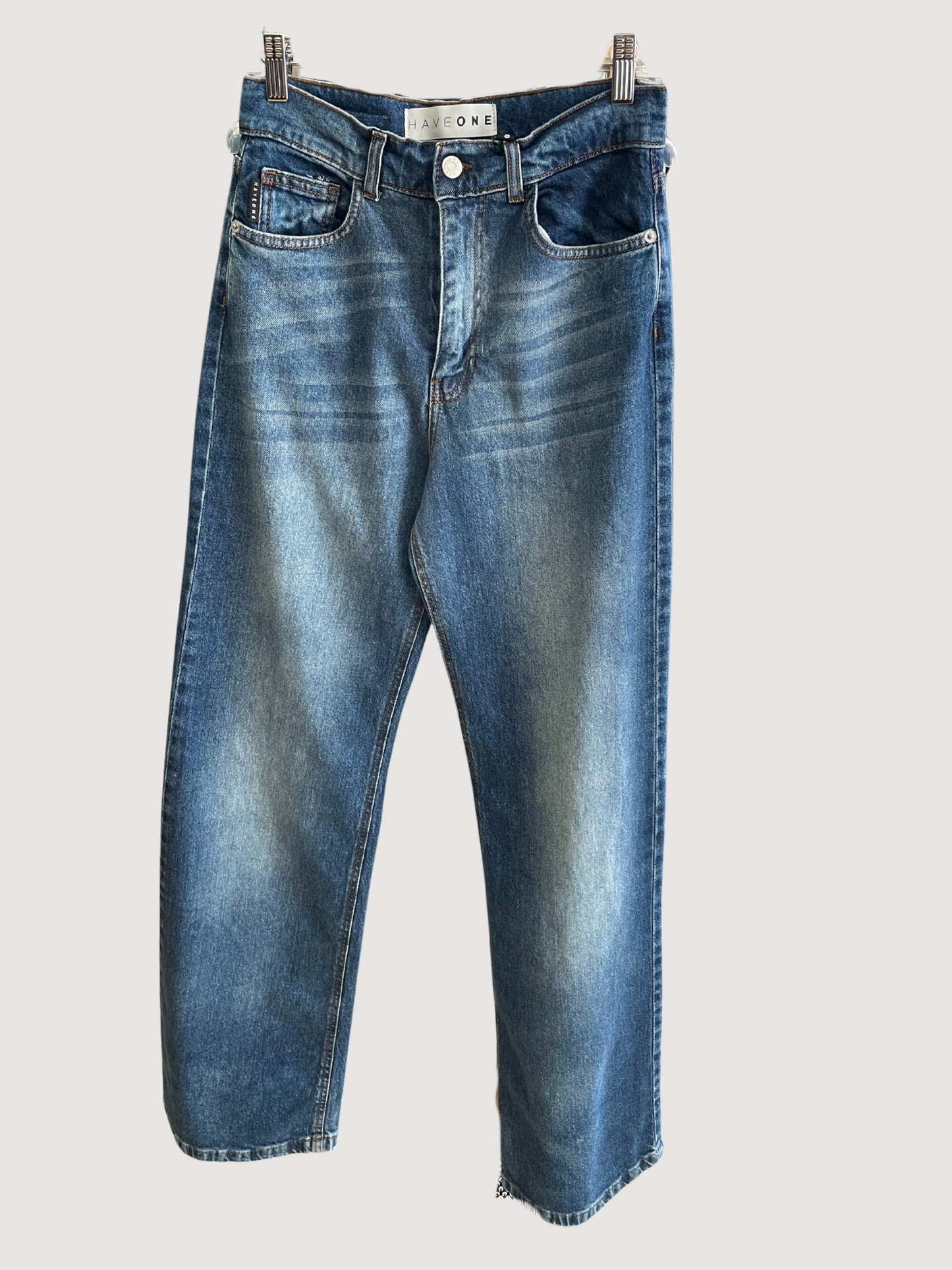 HAVEONE - Jeans London in denim a palazzo dritto
