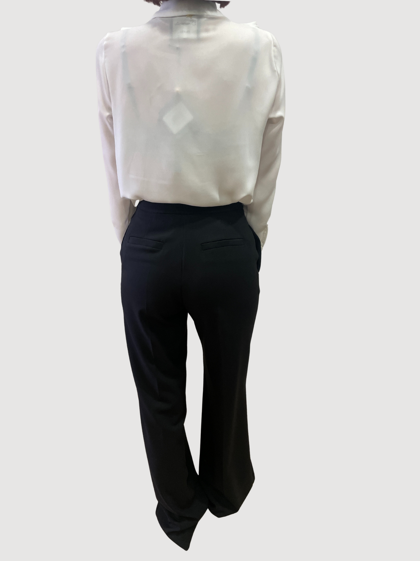 SOUVENIR - Camicia bianco ottico con dettaglio rouges