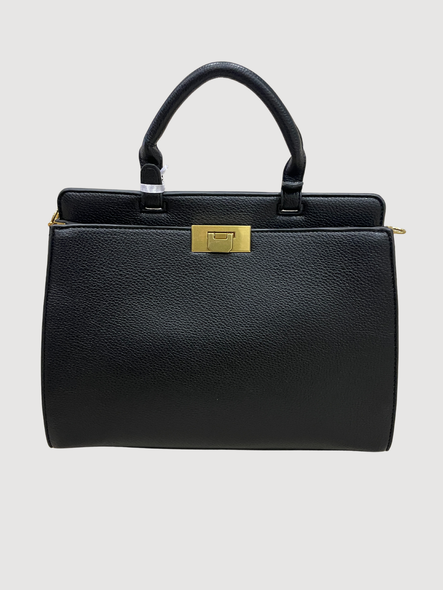 Borsa in ecopelle con manici - più colori