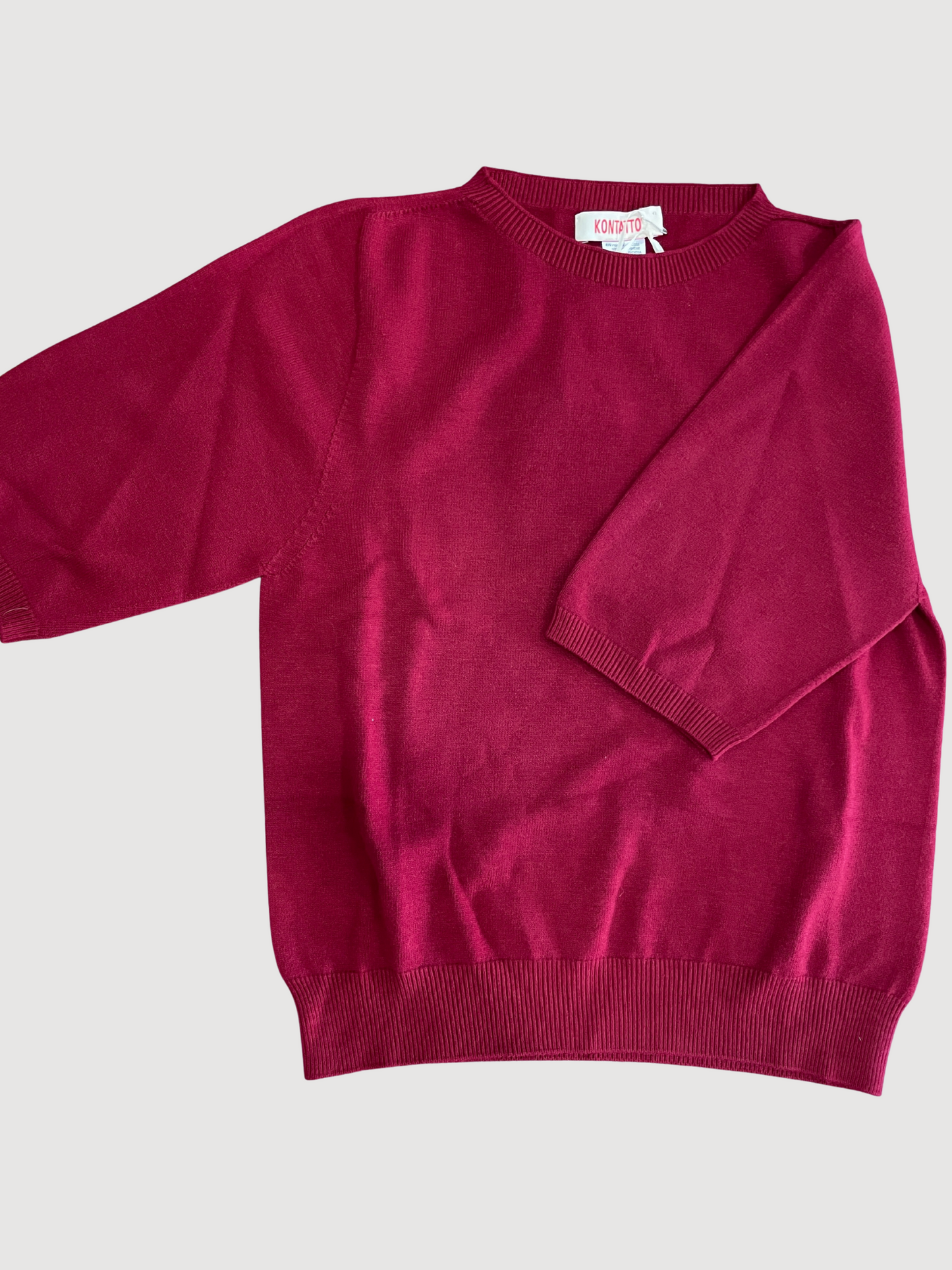 KONTATTO - Maglia a mezza manica in misto viscosa - più colori