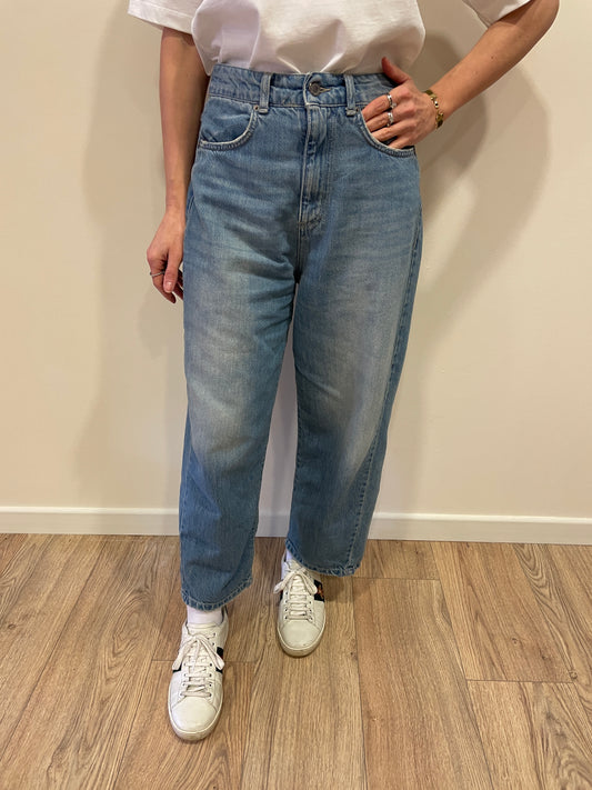 SOUVENIR - Jeans Angel baggy fit in denim morbido