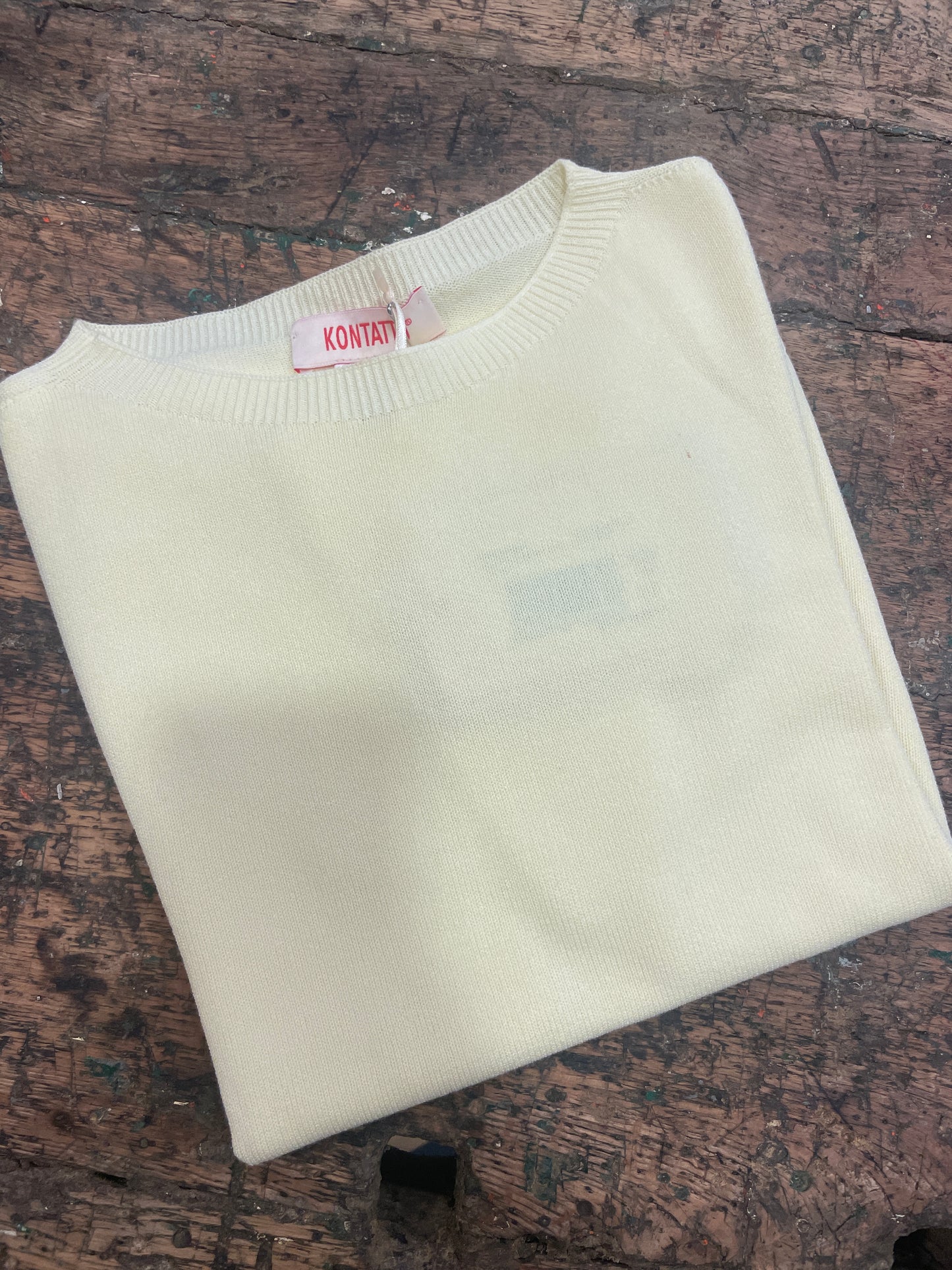 KONTATTO - Maglia a mezze maniche in misto viscosa rosa - più colori