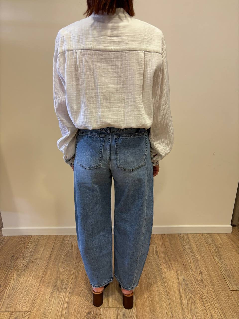VICOLO - Jeans Chiara in denim barrel fit
