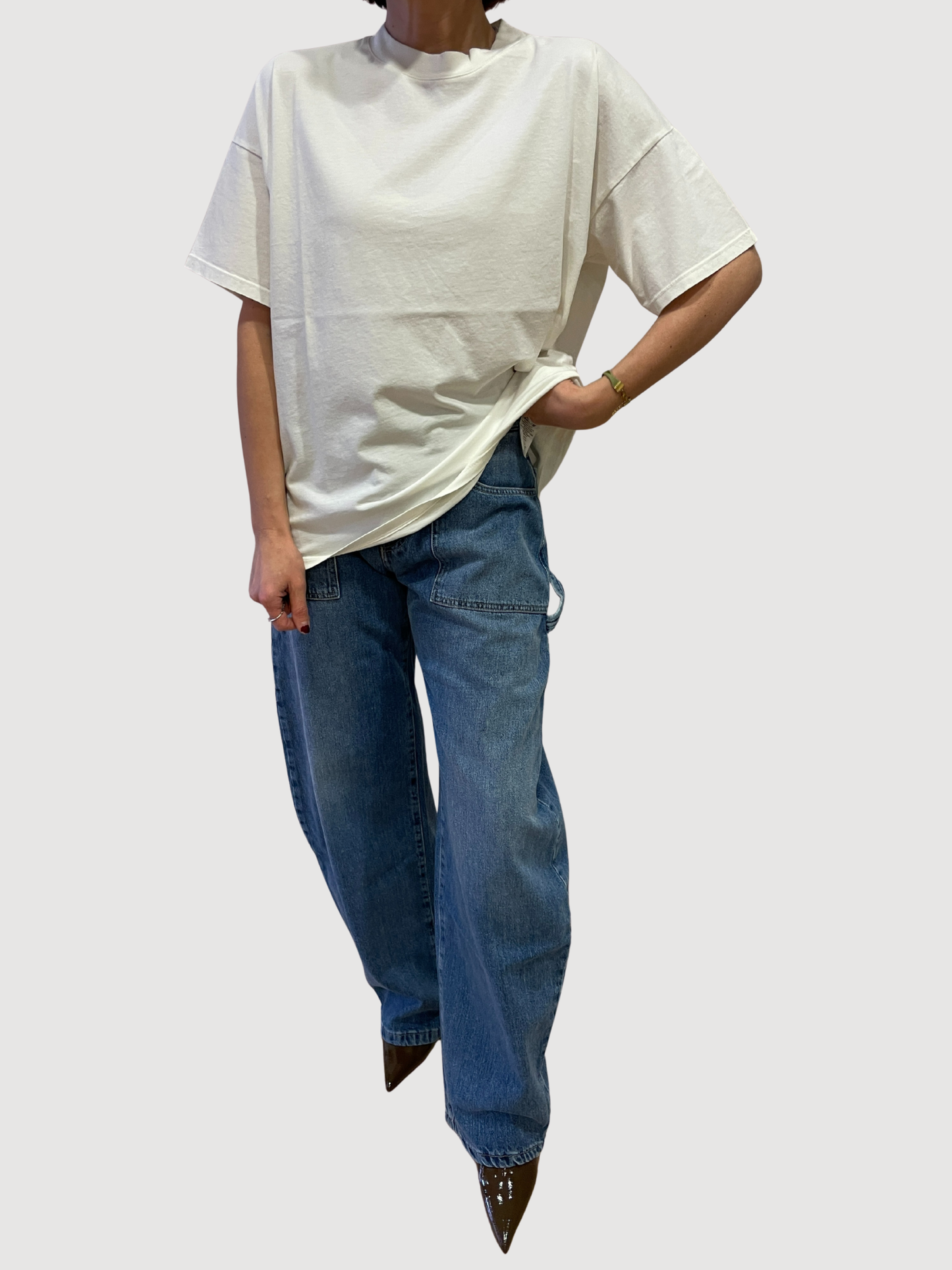 VICOLO - T-shirt in cotone over - più colori