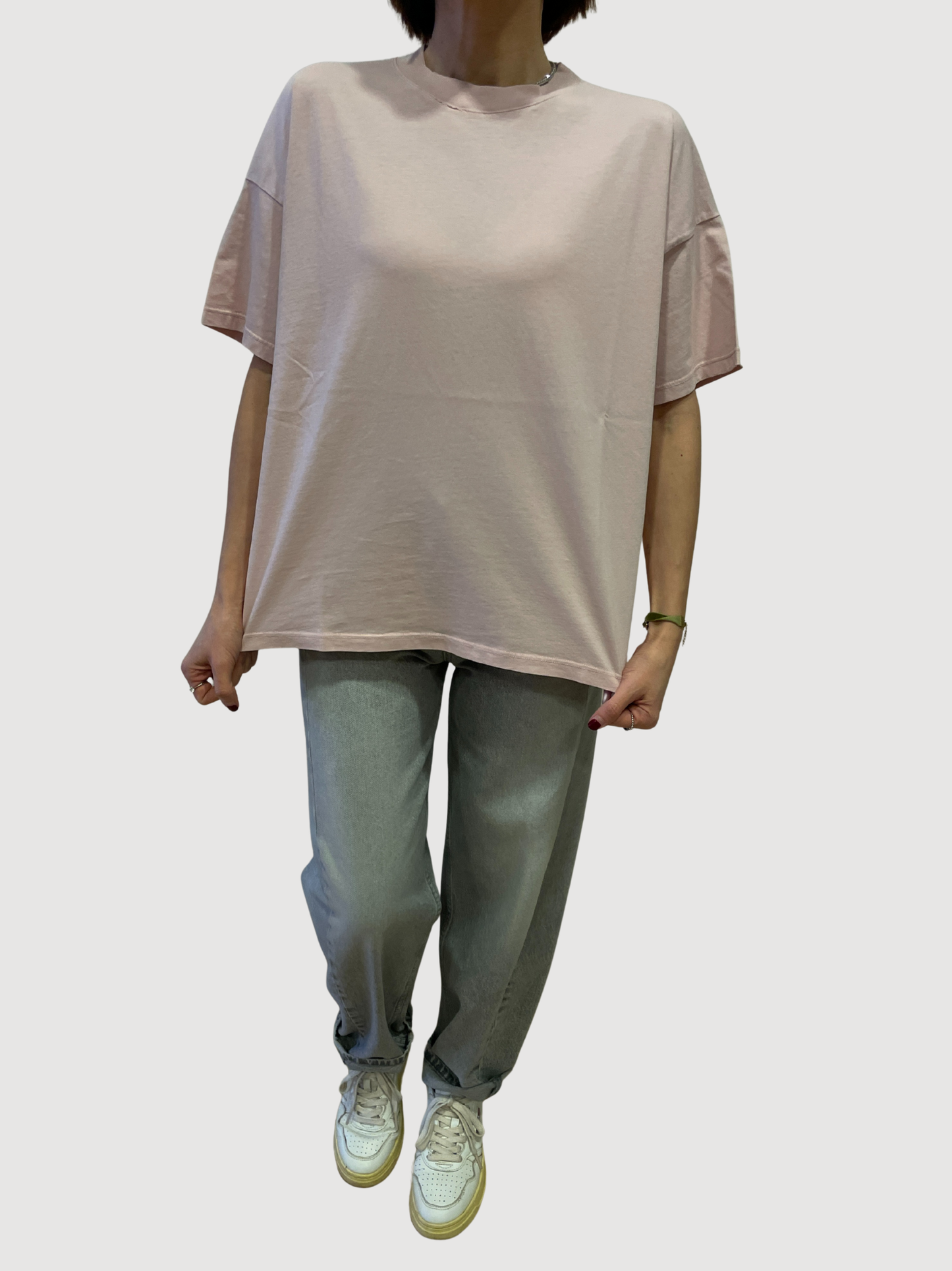 VICOLO - T-shirt in cotone over - più colori