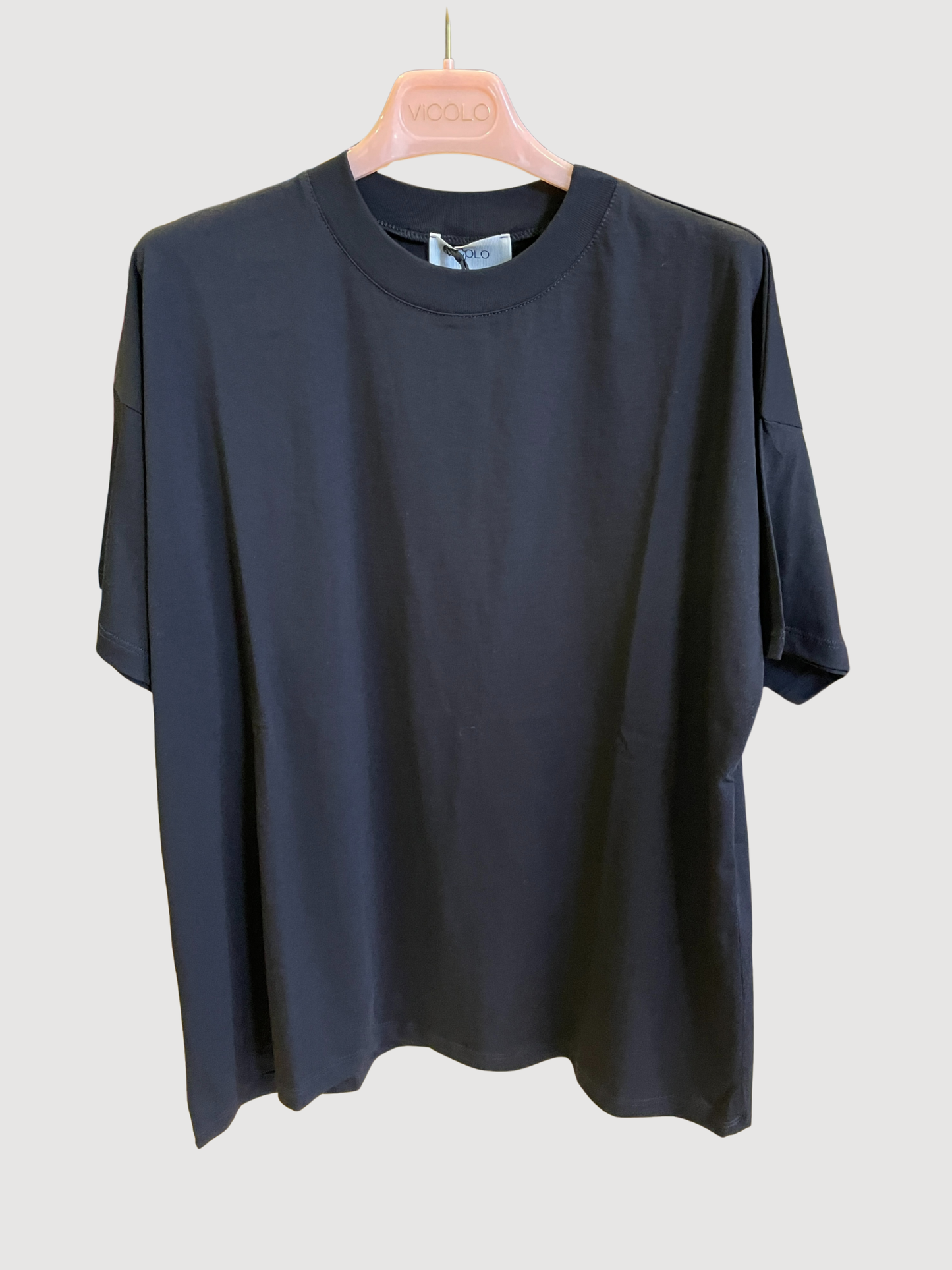 VICOLO - T-shirt in cotone over - più colori