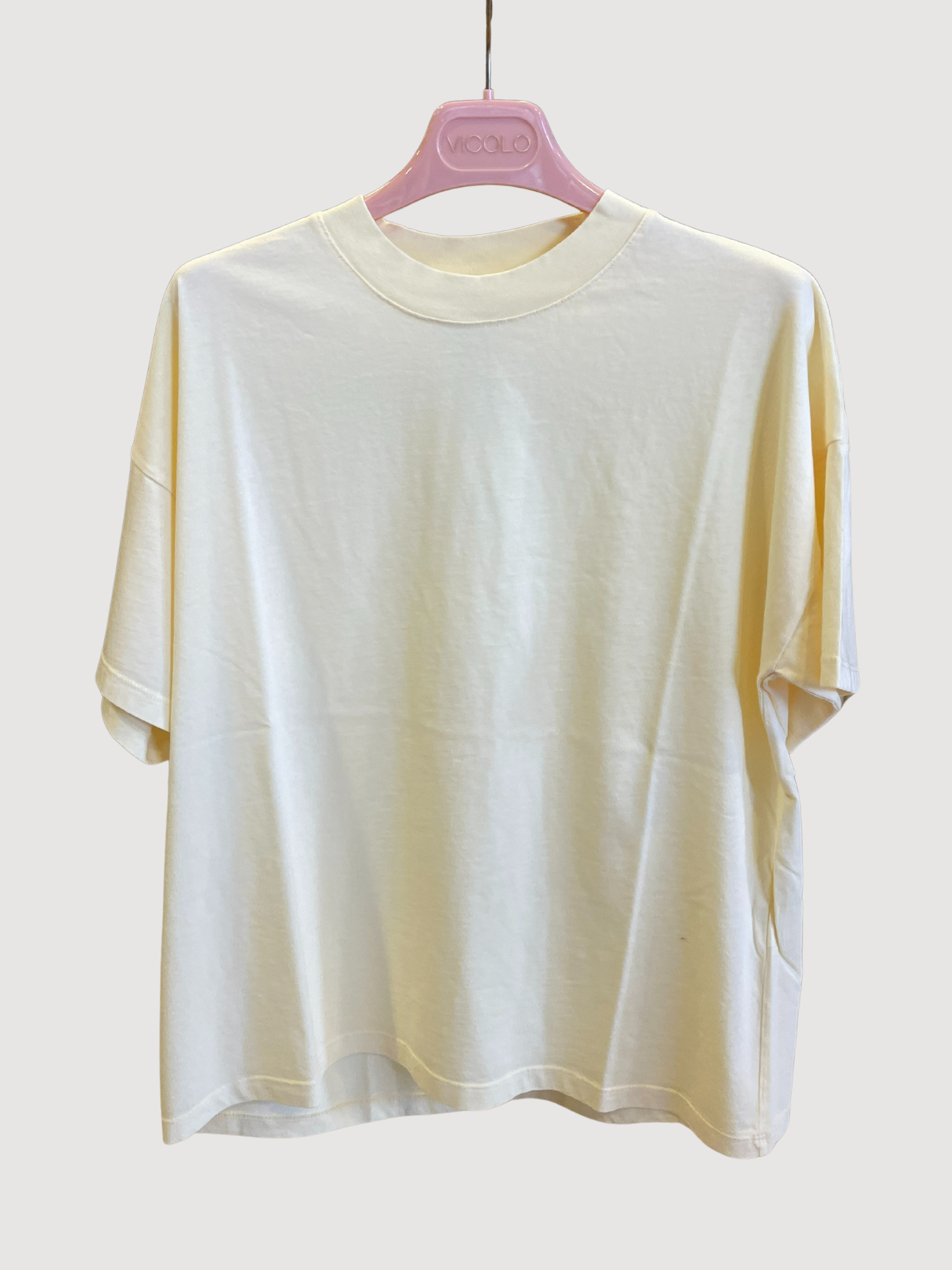 VICOLO - T-shirt in cotone over - più colori