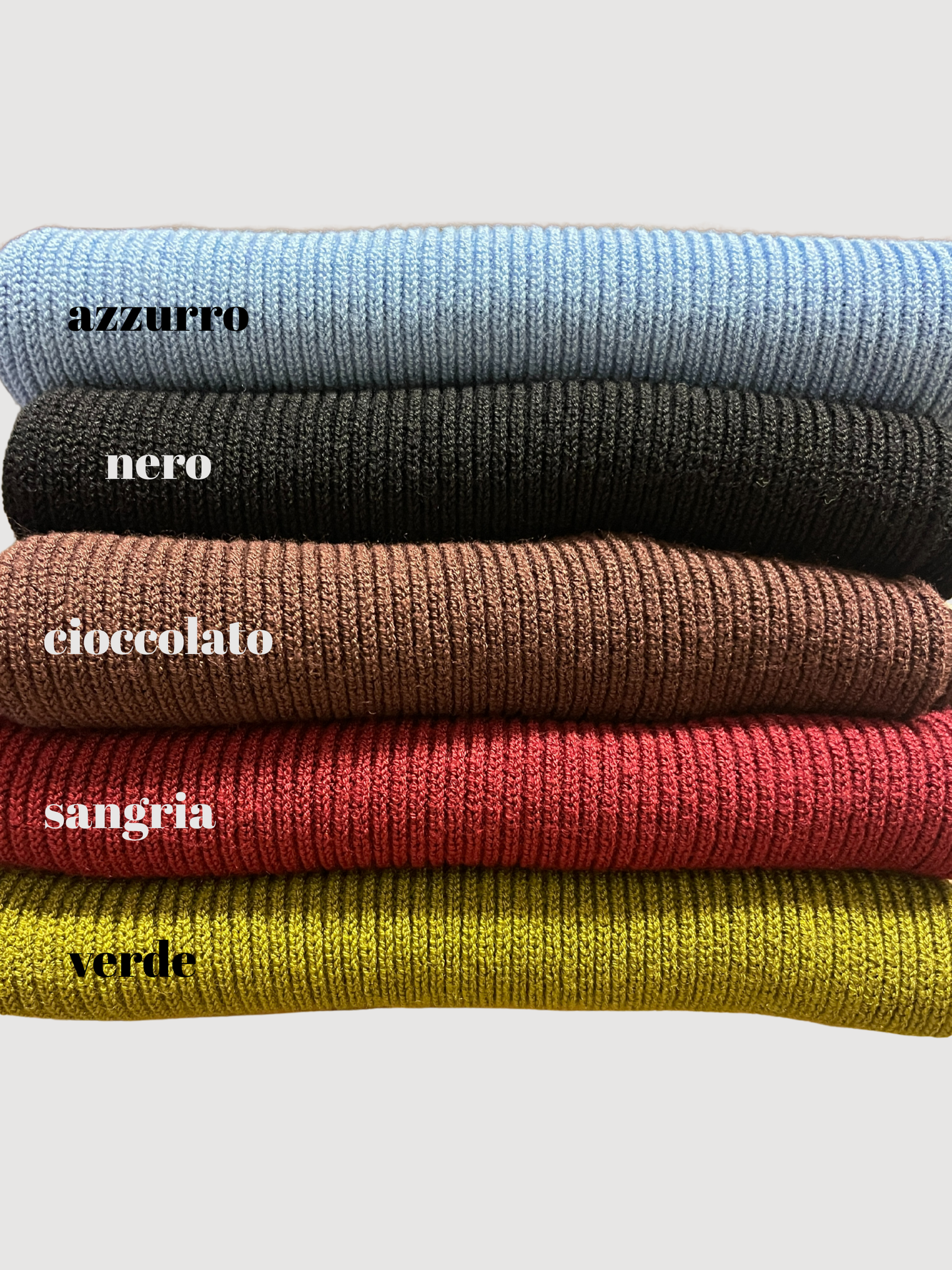 KONTATTO - Canotta in misto viscosa a costine con scollo all'americana - più colori