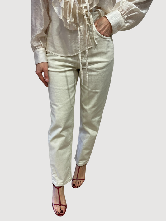 HAVEONE - Jeans Louis color burro mom fit