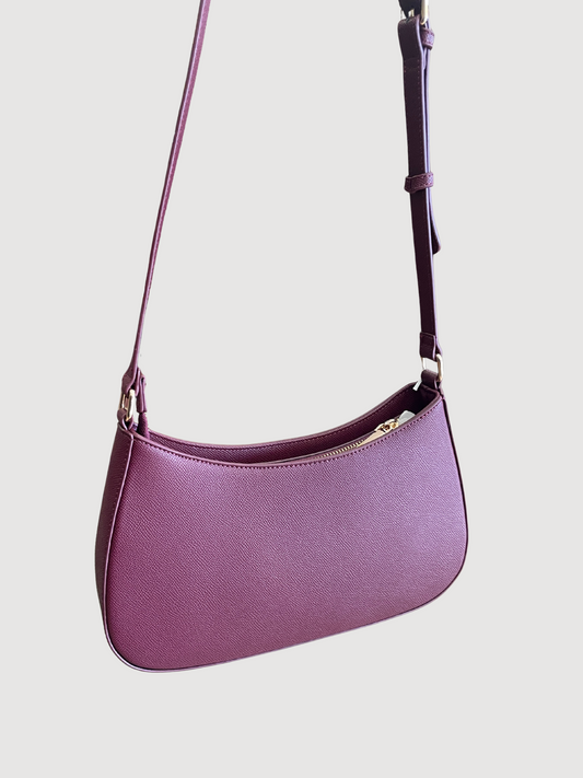 Borsa in ecopelle con tracolla - più colori