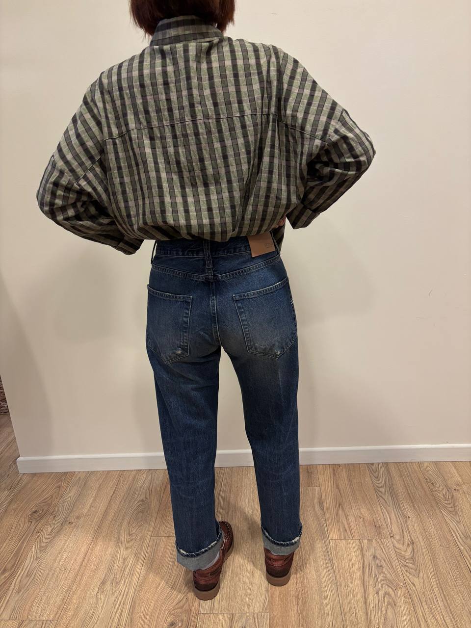 VICOLO - Jeans Zeke dritto a vita media color denim
