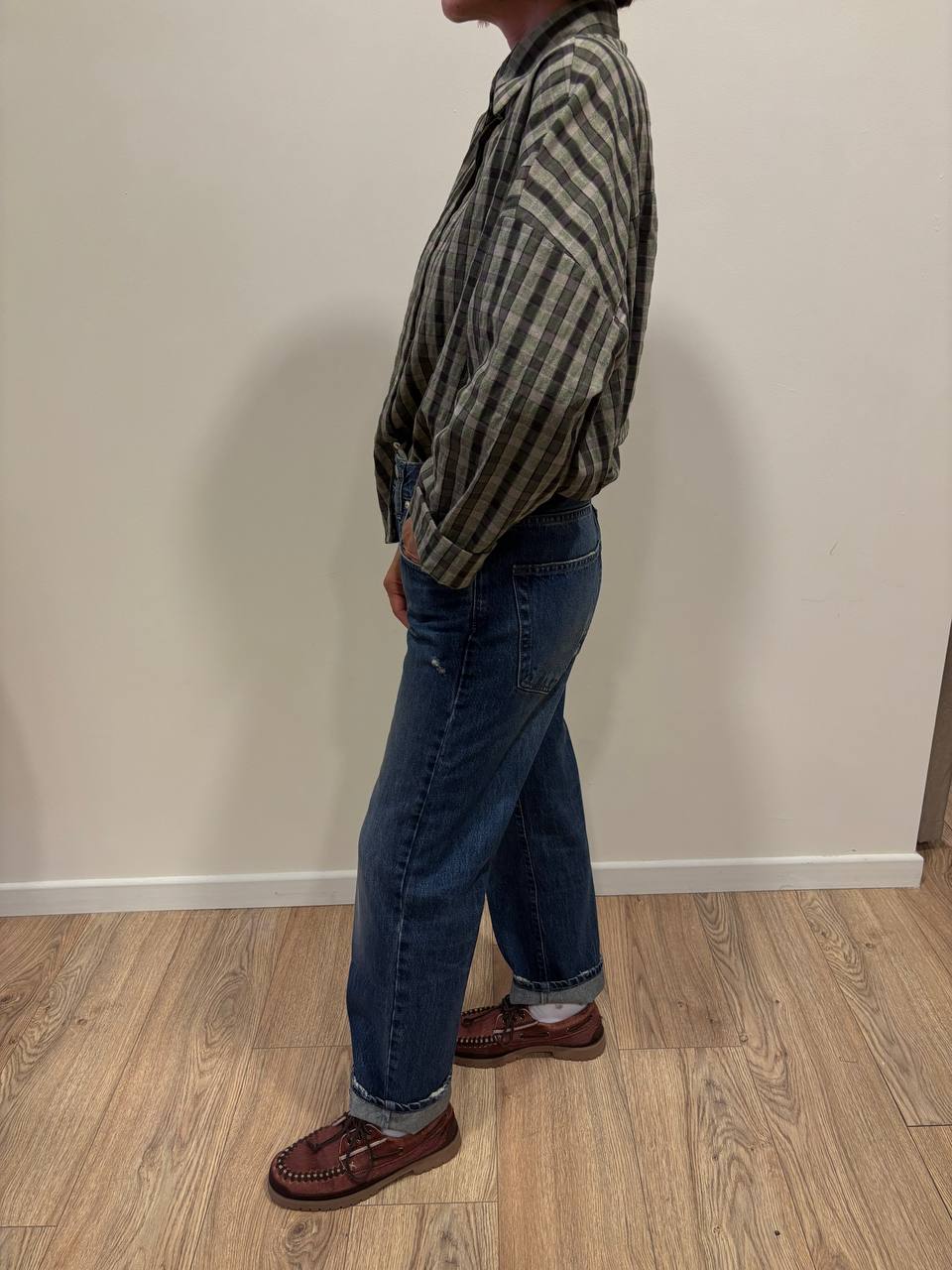 VICOLO - Jeans Zeke dritto a vita media color denim