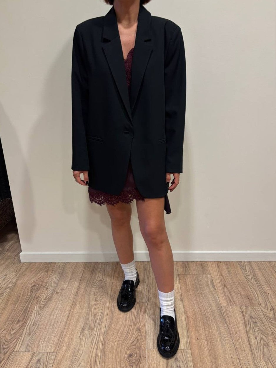 VICOLO - Blazer over color nero