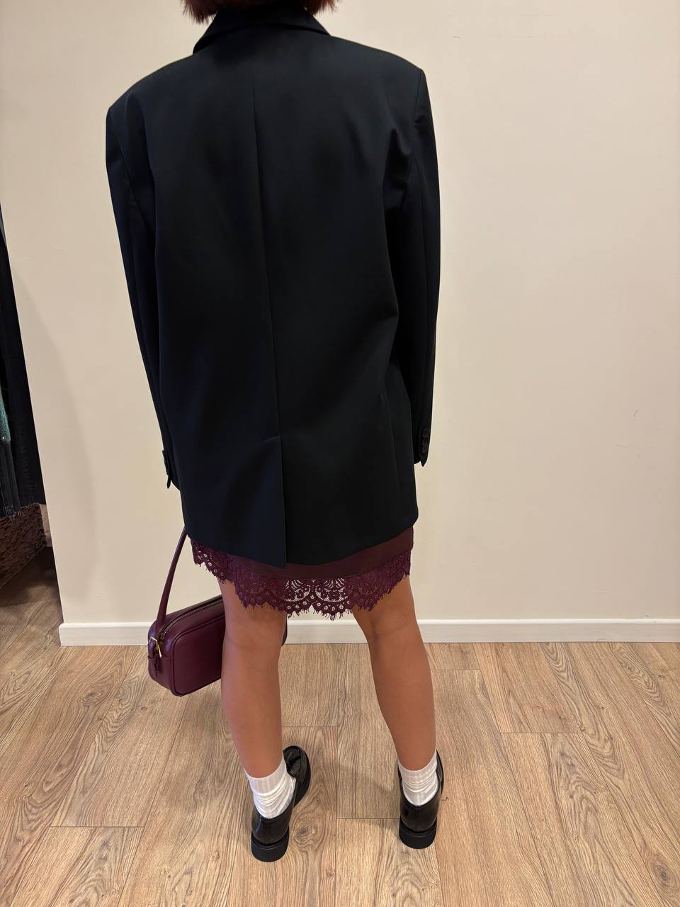 VICOLO - Blazer over color nero