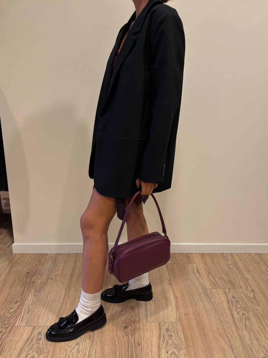 VICOLO - Blazer over color nero