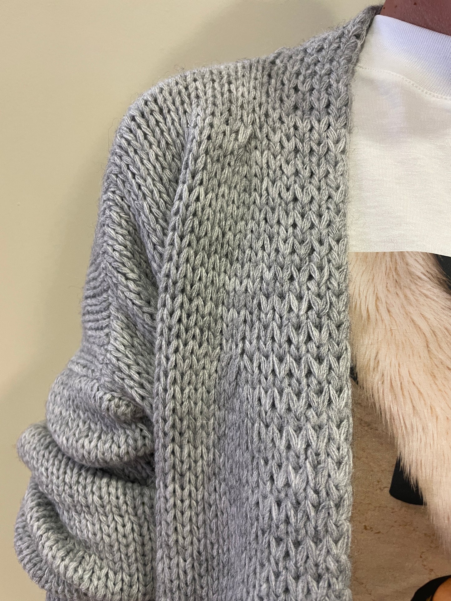 VICOLO - Cardigan con bottoni e tasche in misto lana, viscosa e alpaca - più colori