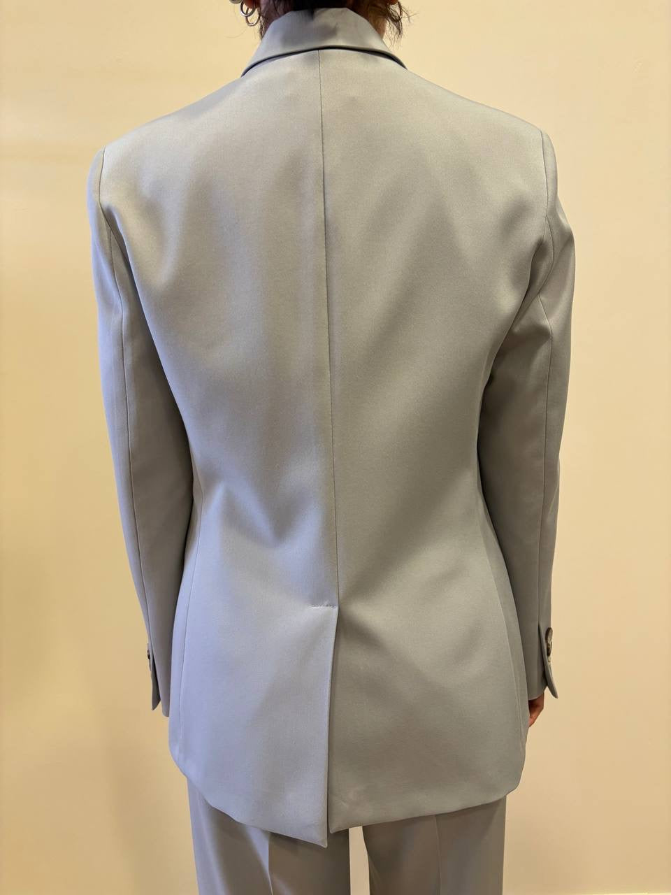 VICOLO - Giacca a un bottone grigia in jersey