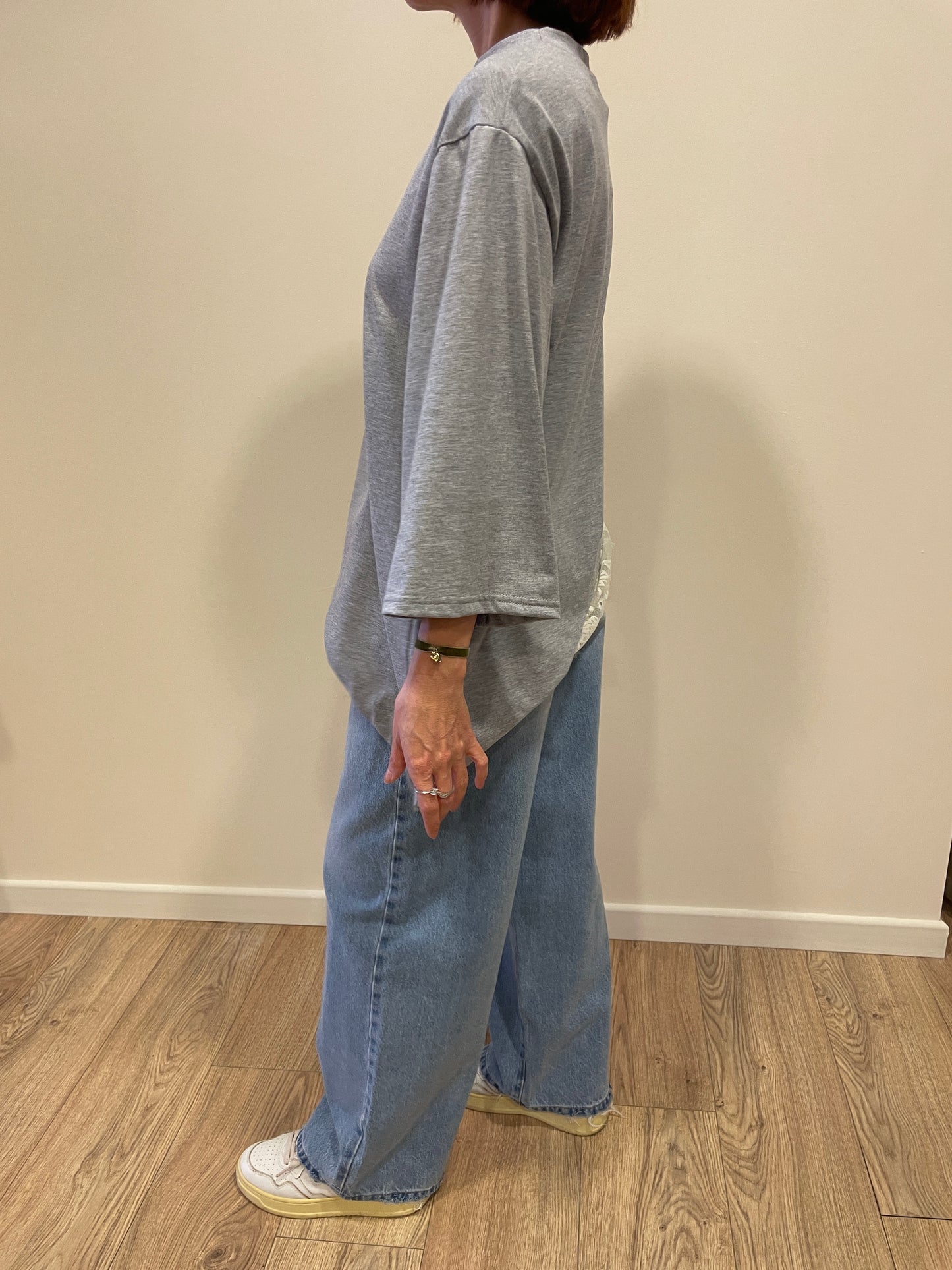 HAVEONE - Jeans Bella in denim chiaro a palazzo