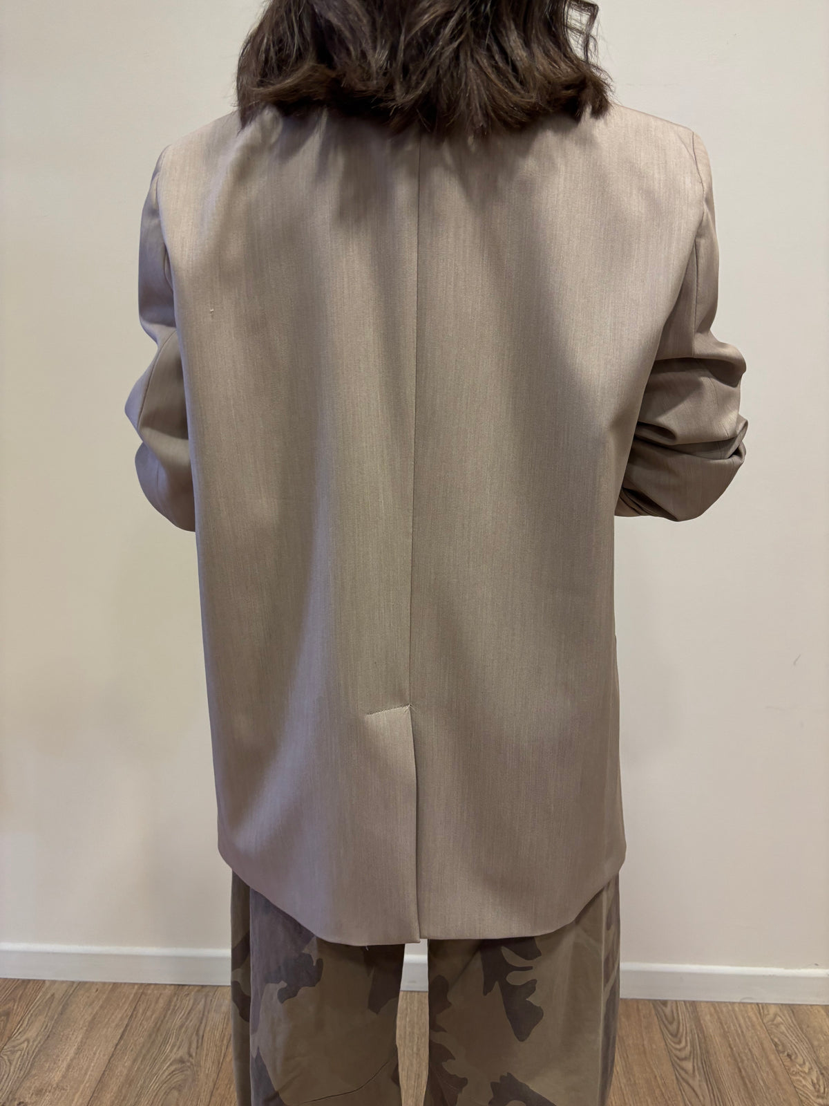 VICOLO - Blazer over color beige