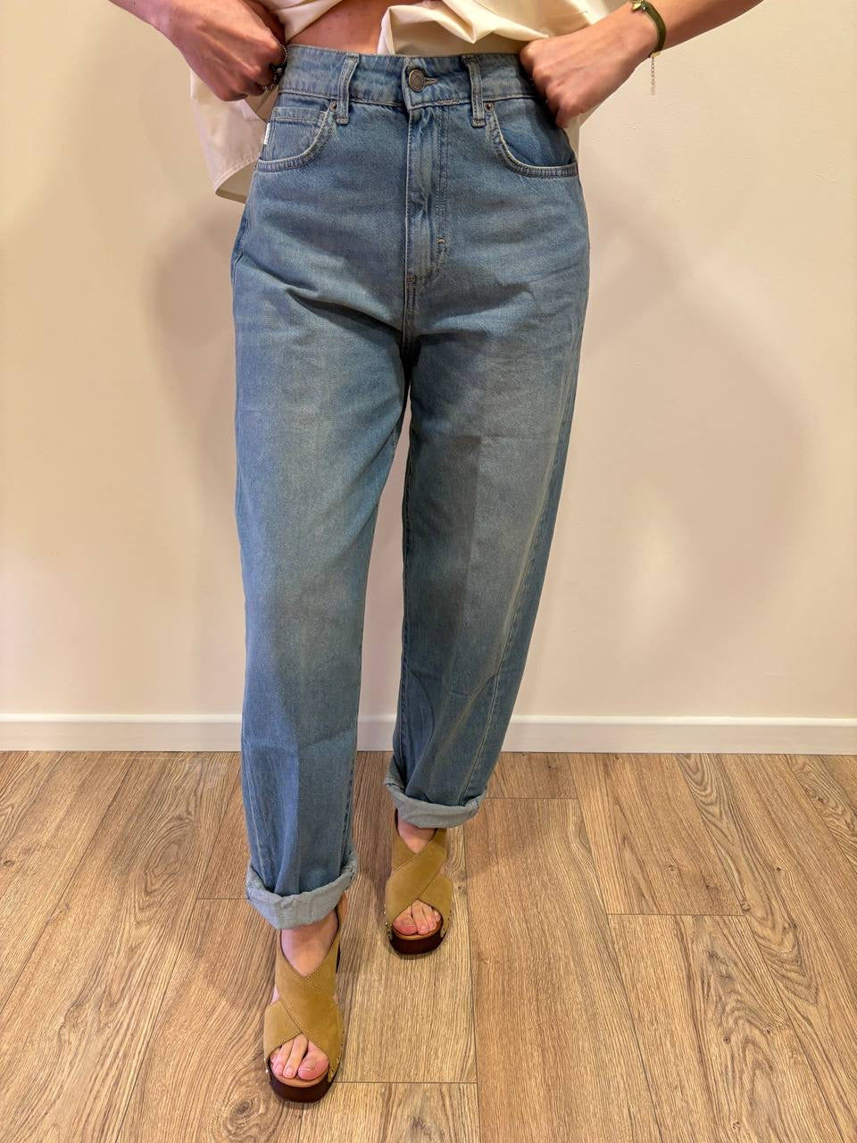 VICOLO - Jeans Magda in denim leggero baggy fit