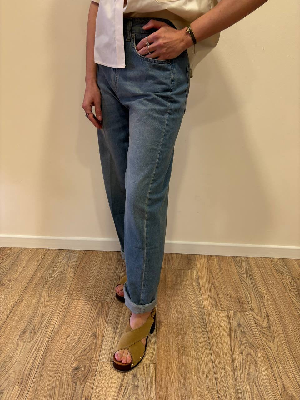 VICOLO - Jeans Magda in denim leggero baggy fit