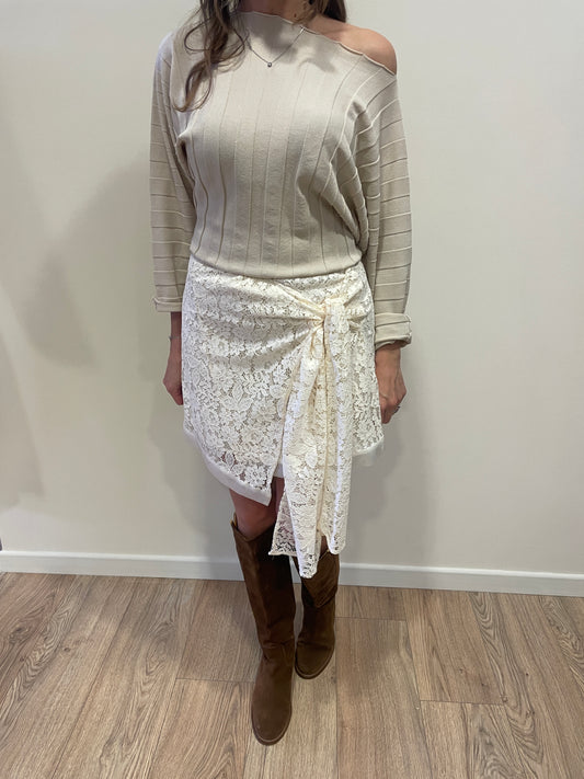 VICOLO - Maglia a maniche lunghe a costine larghe morbida - più colori