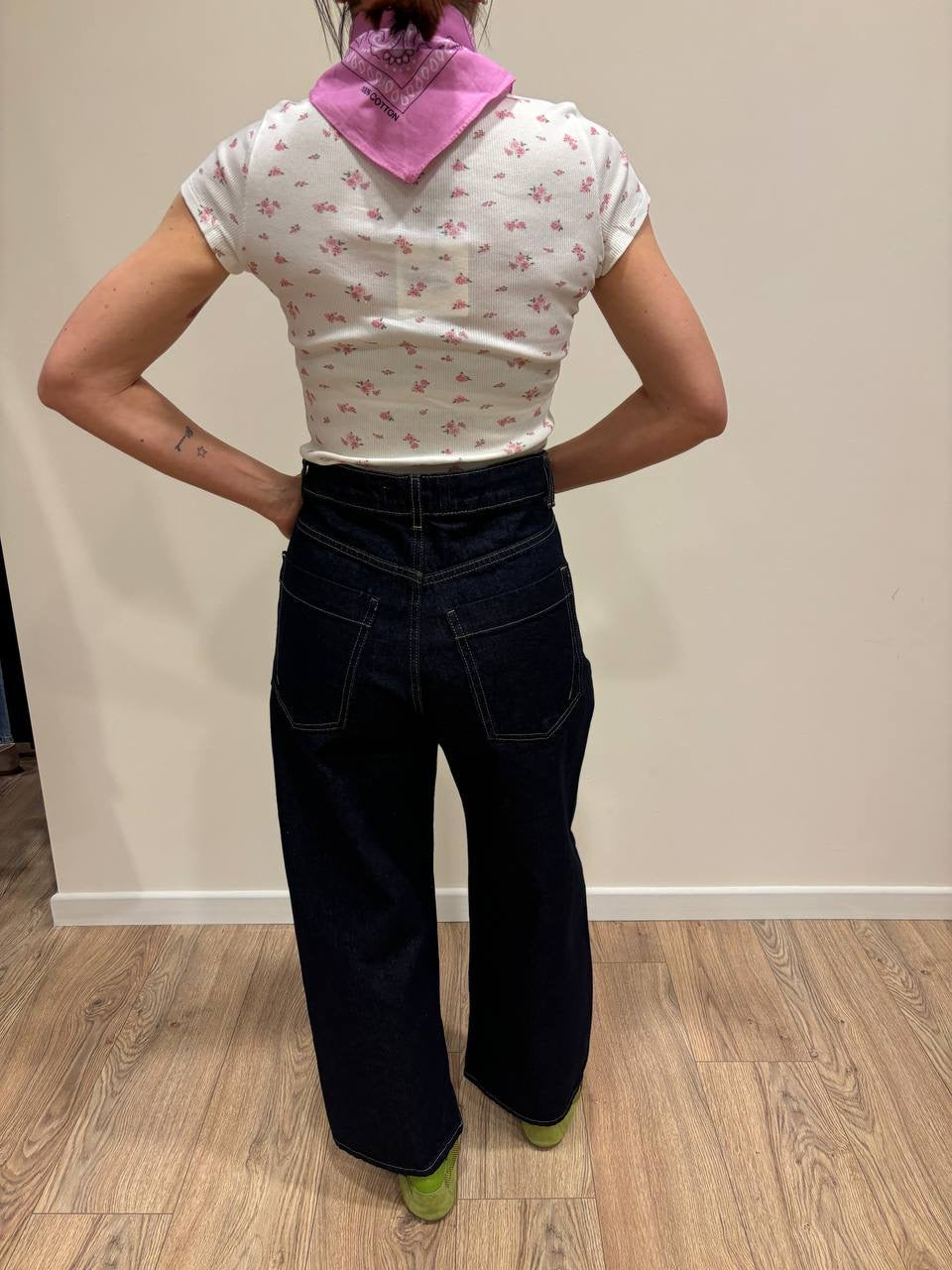 KONTATTO - Jeans Ficus baggy fit low rise cropped