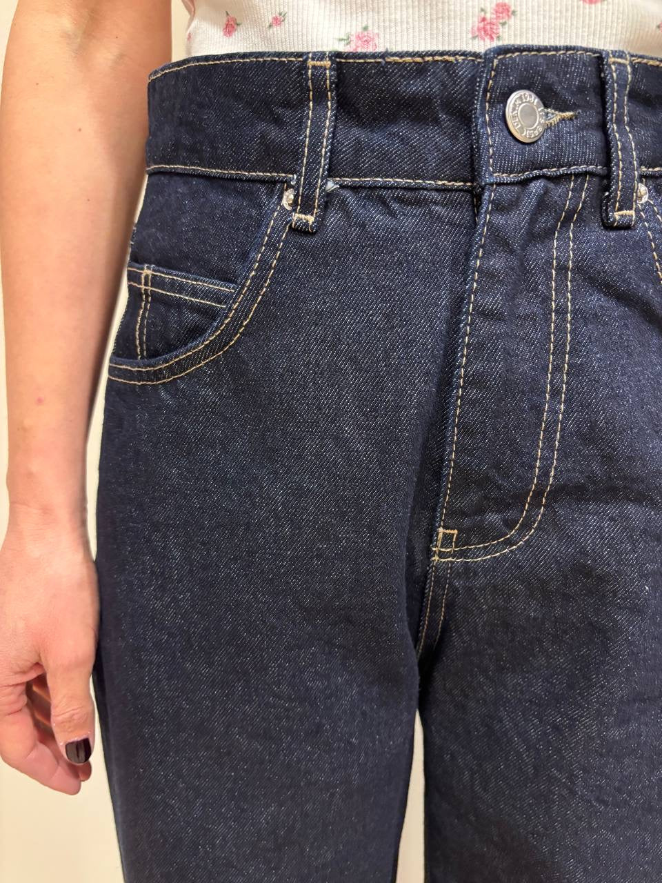 KONTATTO - Jeans Ficus baggy fit low rise cropped