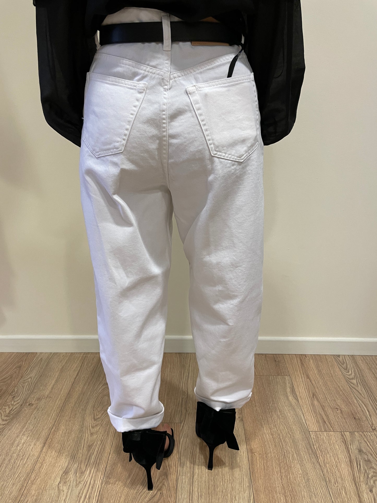 VICOLO - Jeans Laila bianco ottico baggy fit