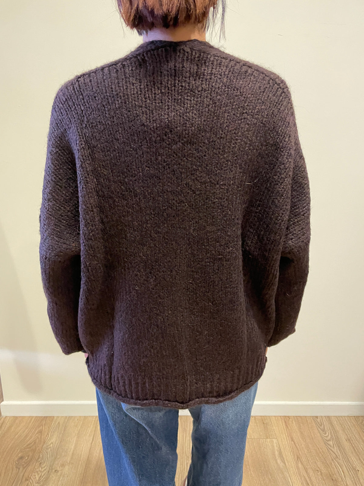 HAVEONE - Cardigan a ovetto con bottoni e tasche frontali - più colori