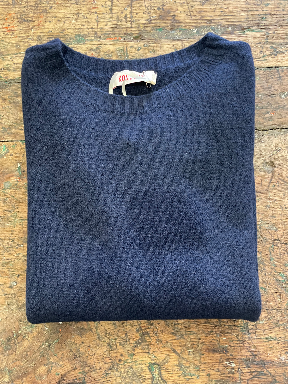 KONTATTO - Gilet in maglia a girocollo con spacchi laterali - più colori