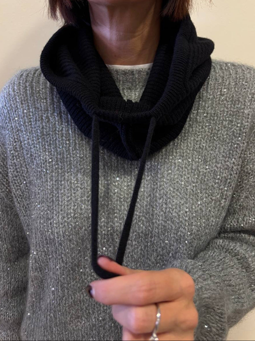 KONTATTO - Balaclava in lana con laccetti - più varianti