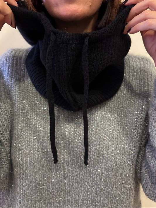 KONTATTO - Balaclava in lana con laccetti - più varianti