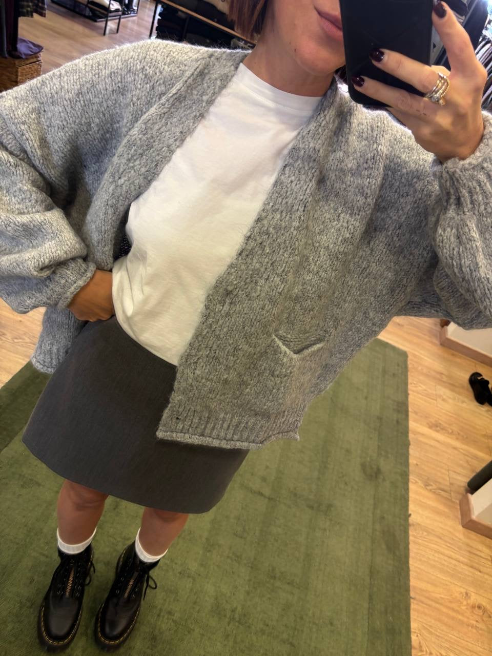 SUSY MIX - Minigonna a trapezio con zip - più colori