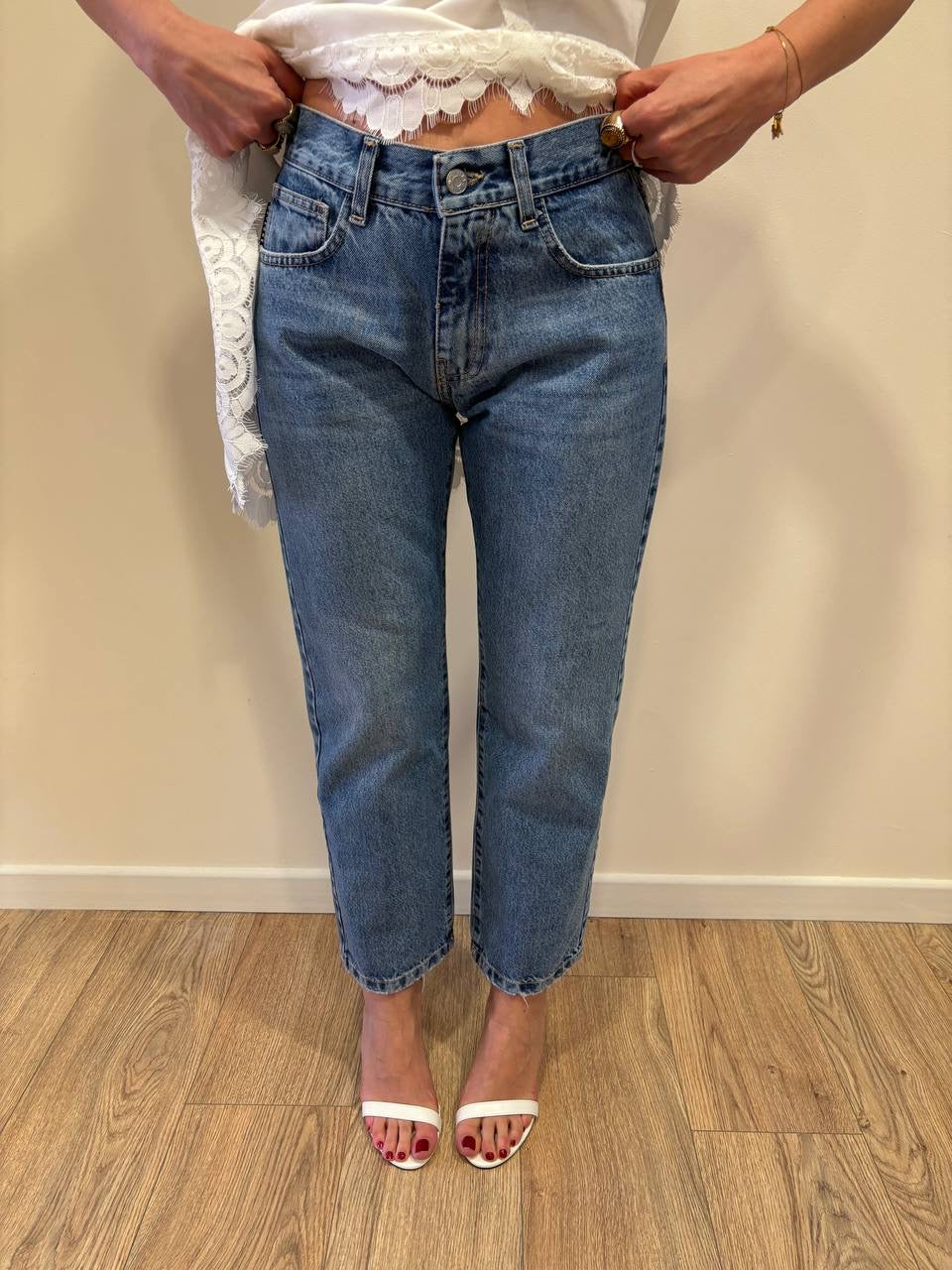 HAVEONE - Jeans Stella modello Lily a vita media relaxed fit