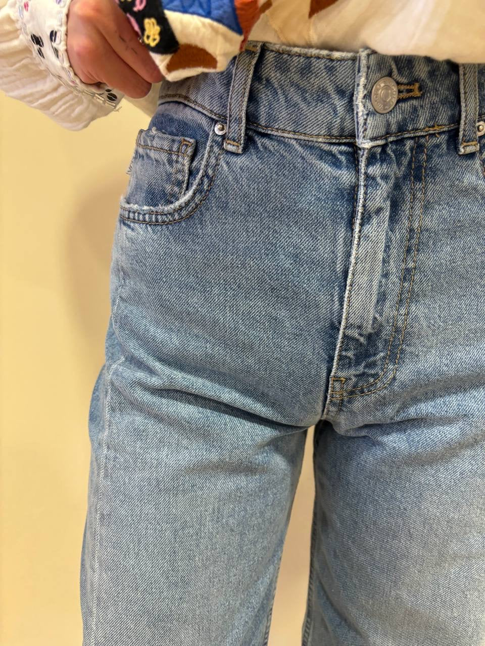 VICOLO - Jeans Chiara in denim barrel fit