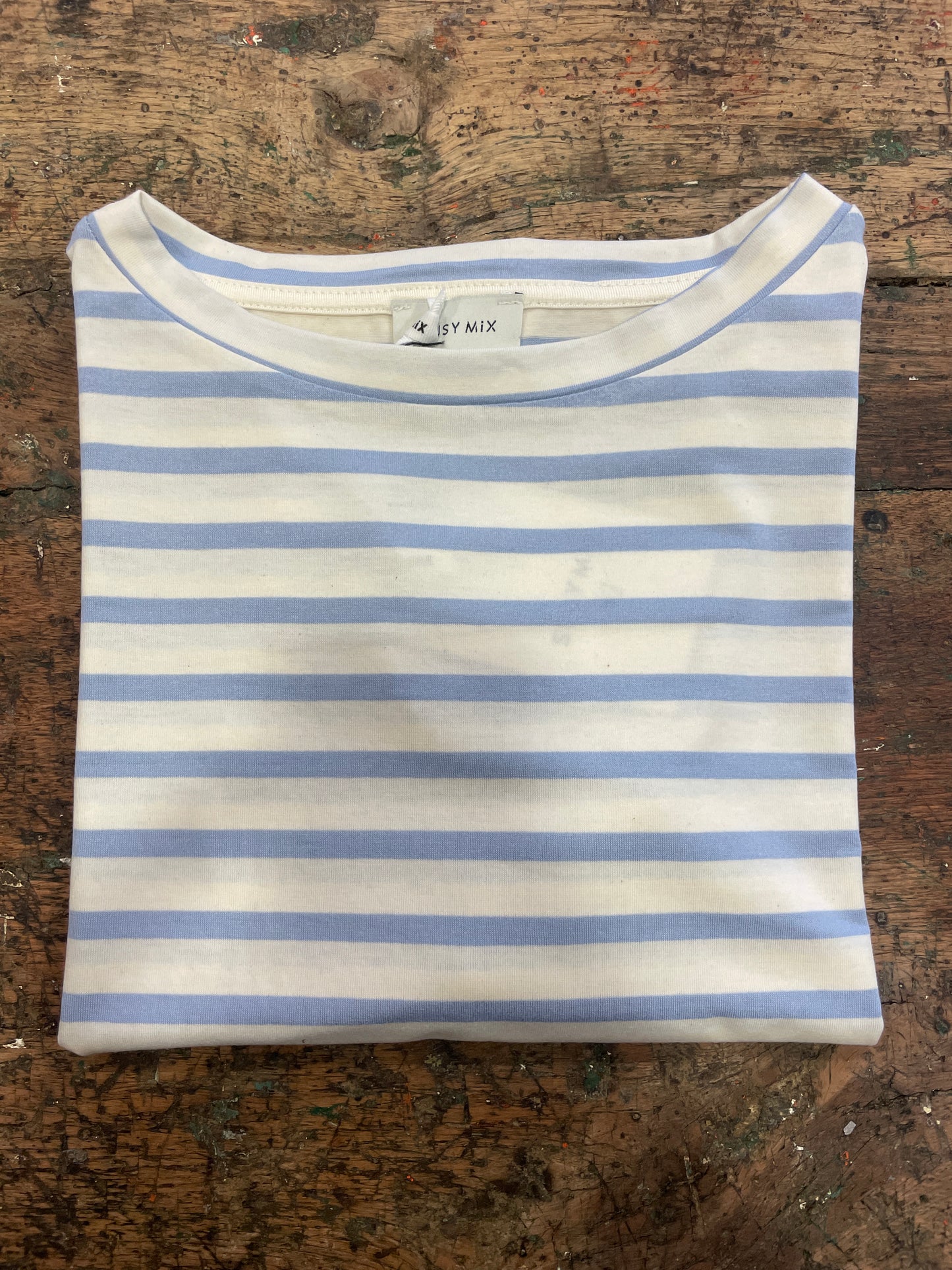 SUSY MIX - T-shirt a righe a scatoletta a girocollo - più colori