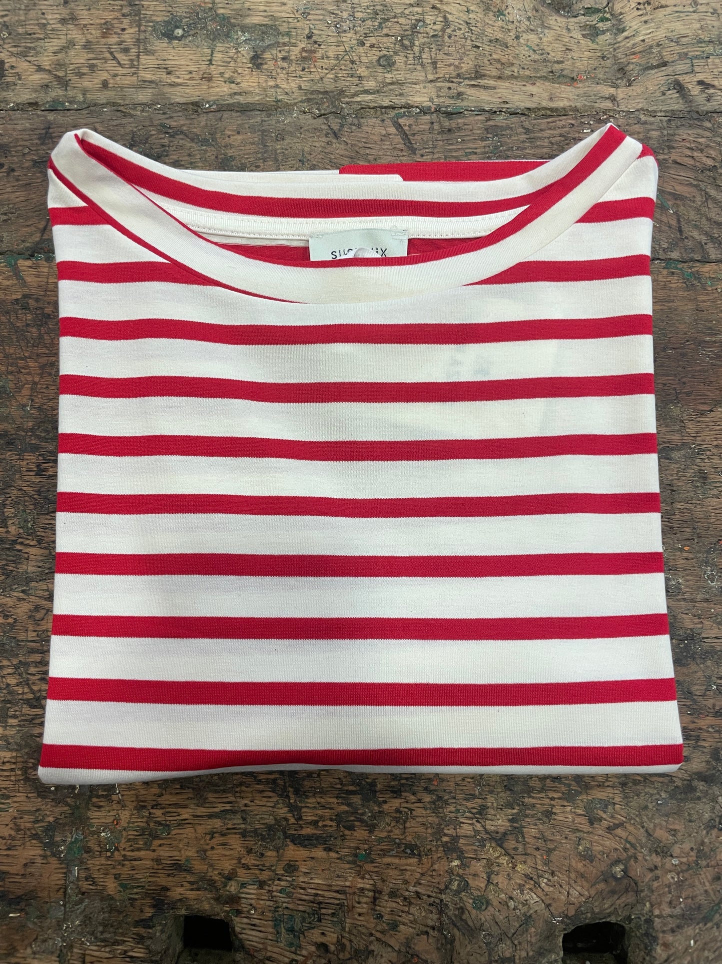 SUSY MIX - T-shirt a righe a scatoletta a girocollo - più colori