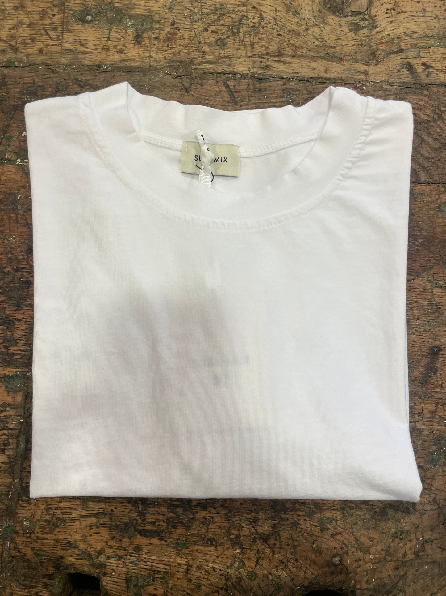 SUSY MIX - T-shirt a scatoletta in cotone a tinta unita - più colori