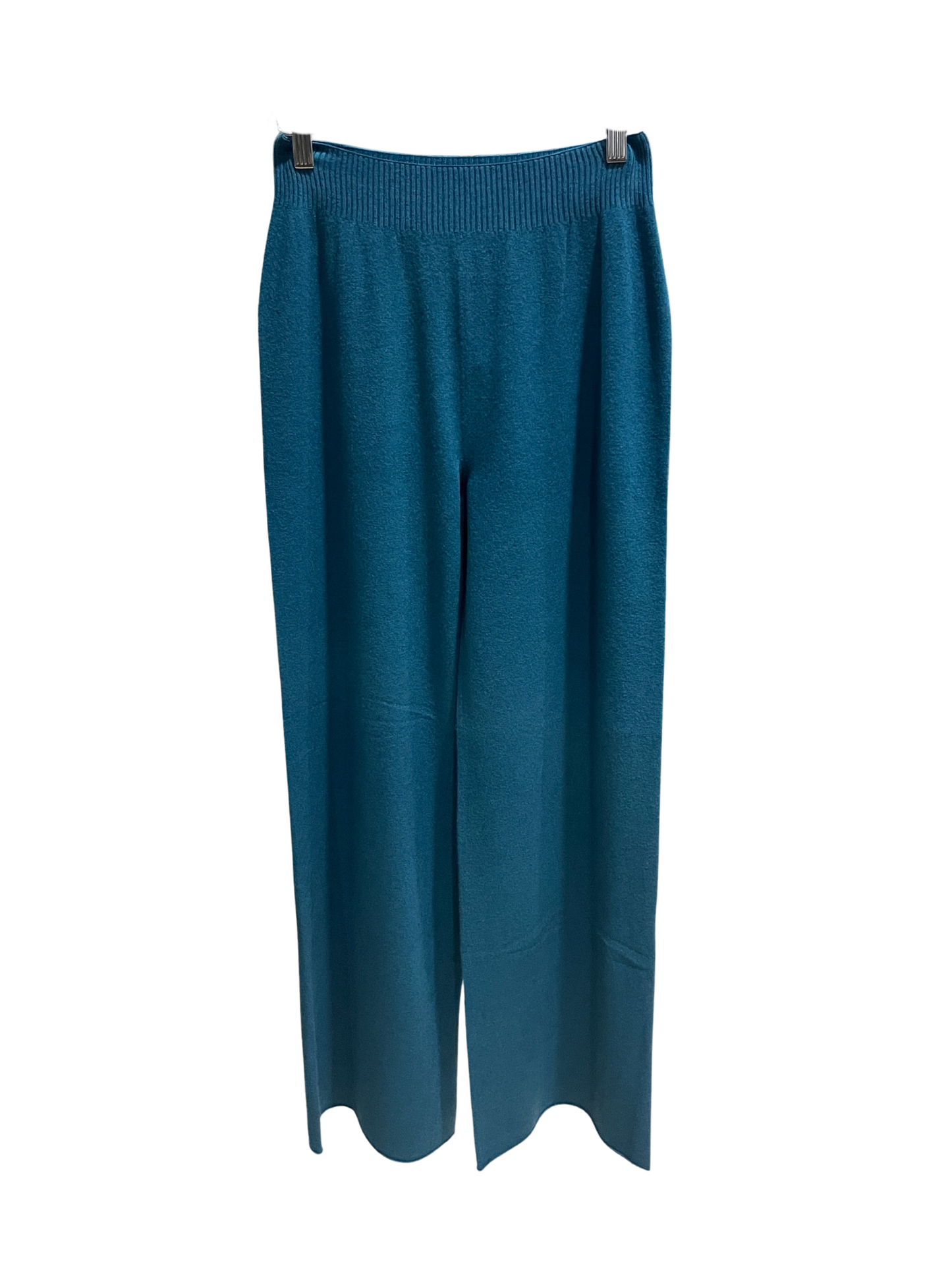 N'HOI LAB - Pantalone in maglia a palazzo a vita alta - più colori